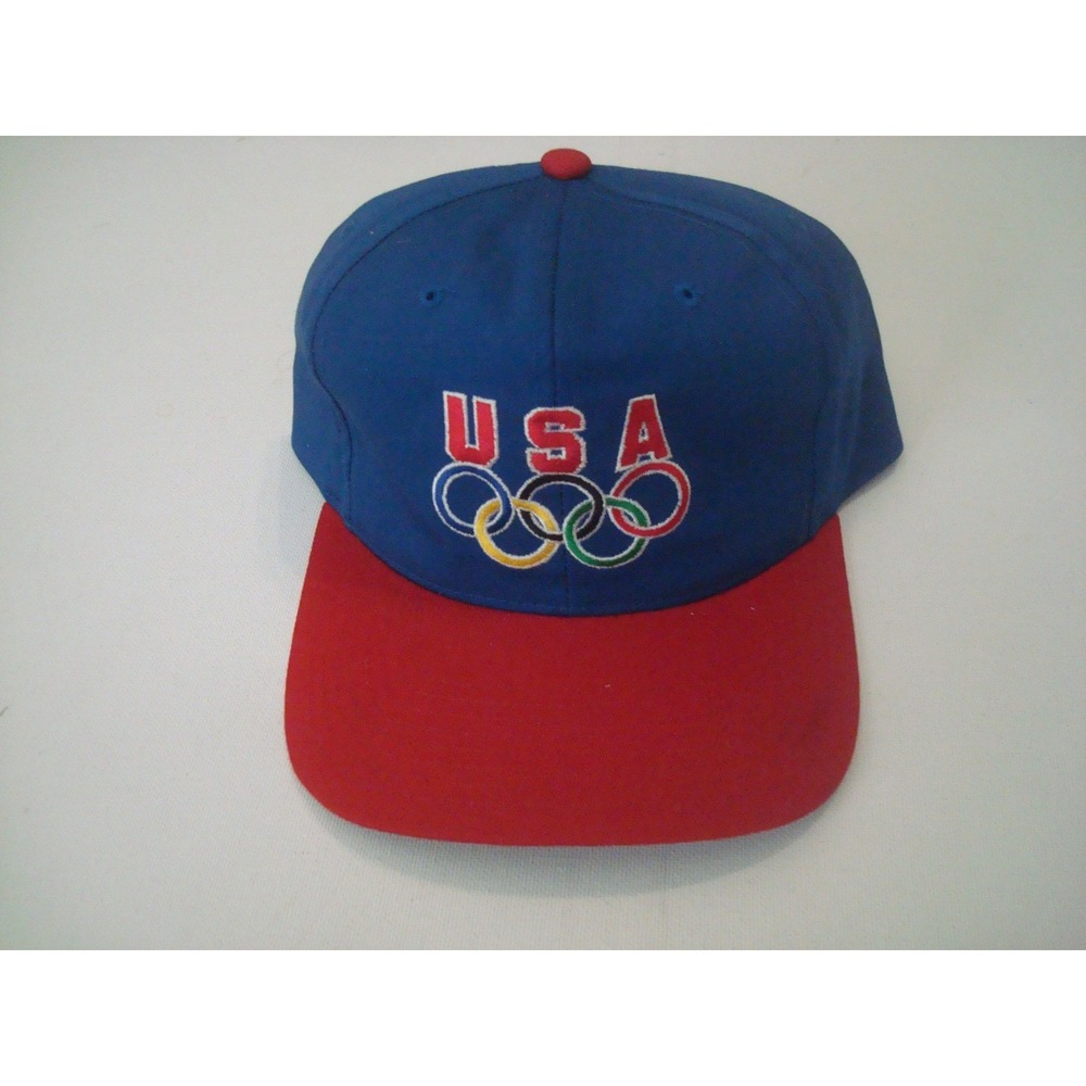 1996 ATALANTA OLYMPIC GAMES SNAPBACK BEACH 00S Y2K  HAT CAP VINTAGE DEADSTOCK X1